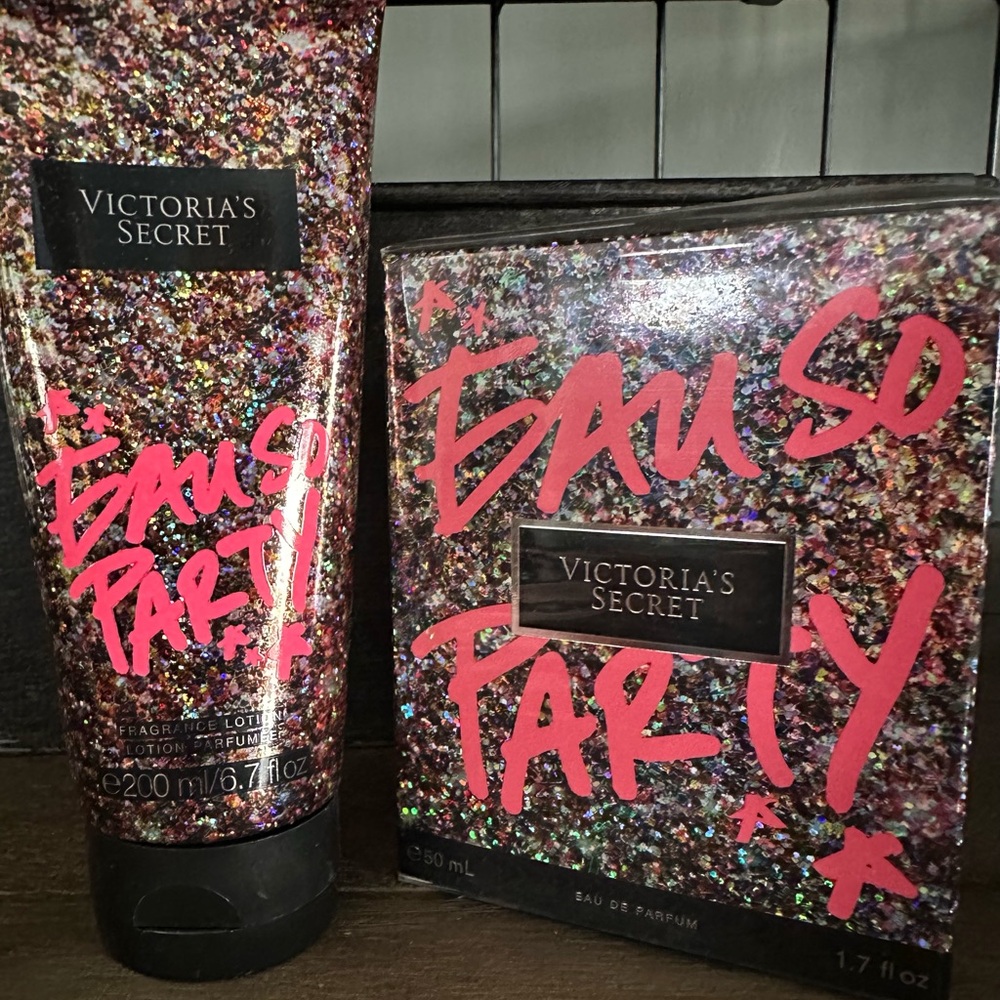 Eau So Party Victoria’s Secret perfume. 1.7 oz EDP & 6.7 oz lotion. brand new
